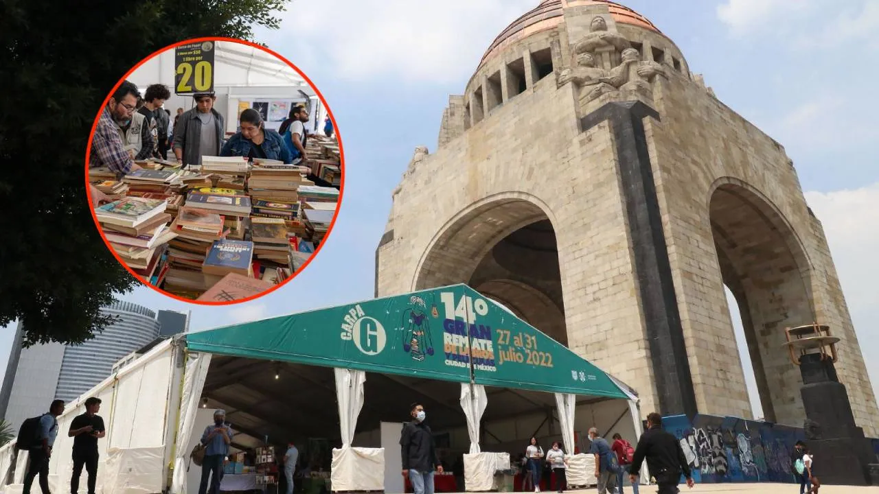 Aprovecha el gran remate de libros en CDMX desde 10 pesos