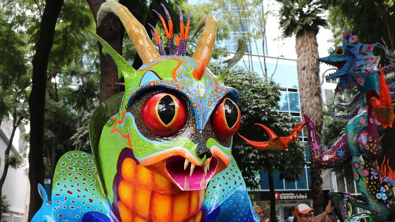 desfile de alebrijes