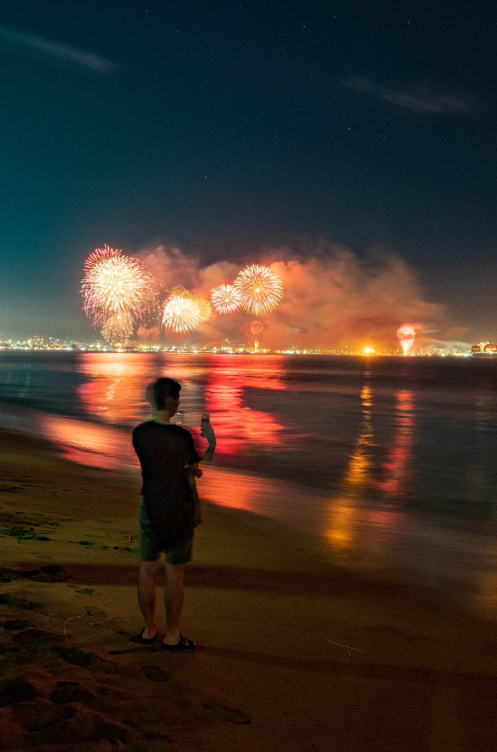 Festival Manzanillo iluminado, Colima.