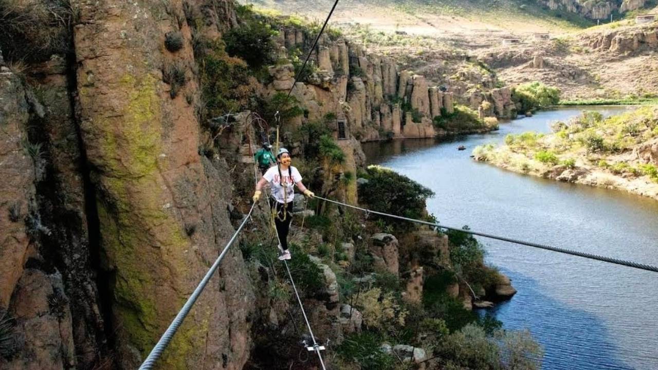 Descubre los 13 puentes colgantes de Boca de Túnel en Aguascalientes