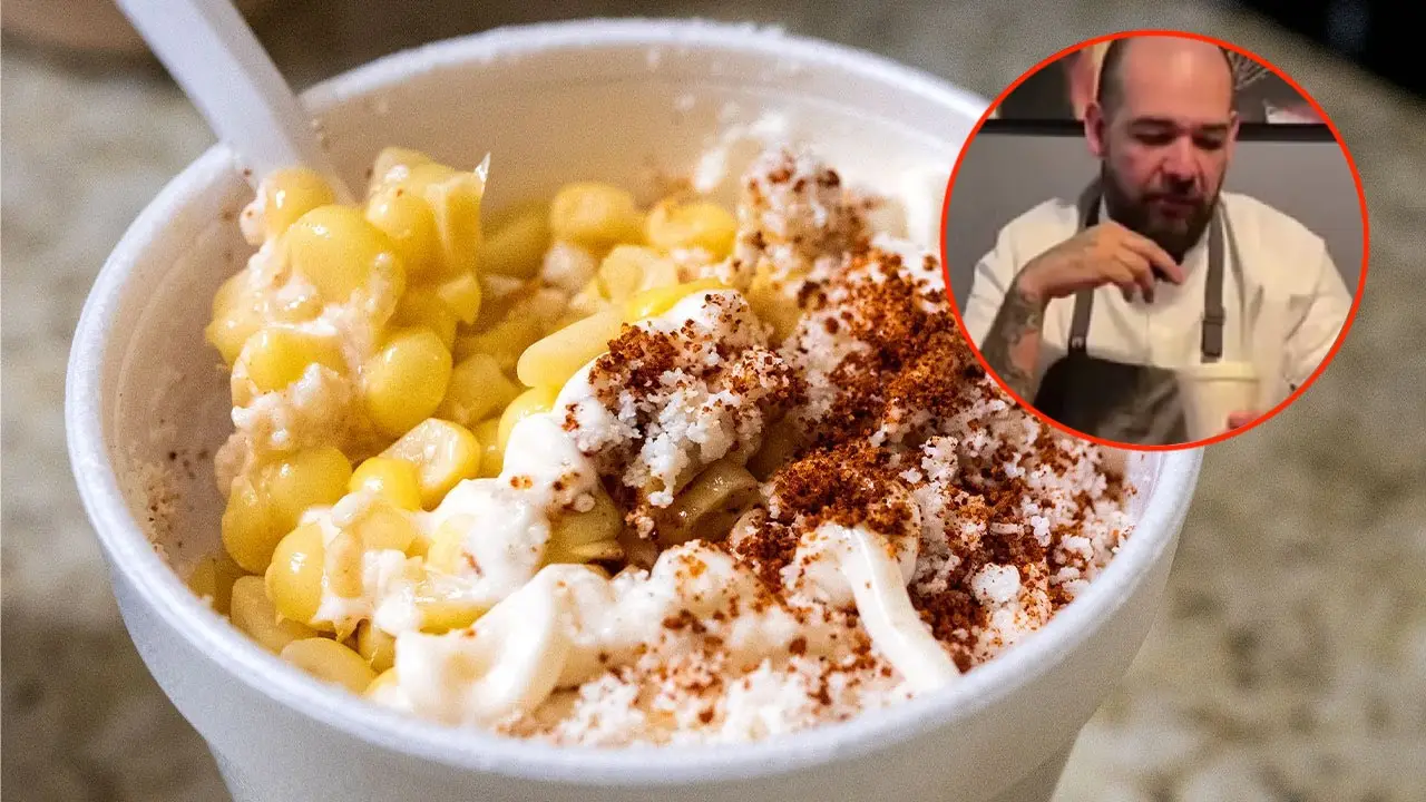 Chef critica esquites callejeros: ¿clasismo o simple opinión gastronómica?