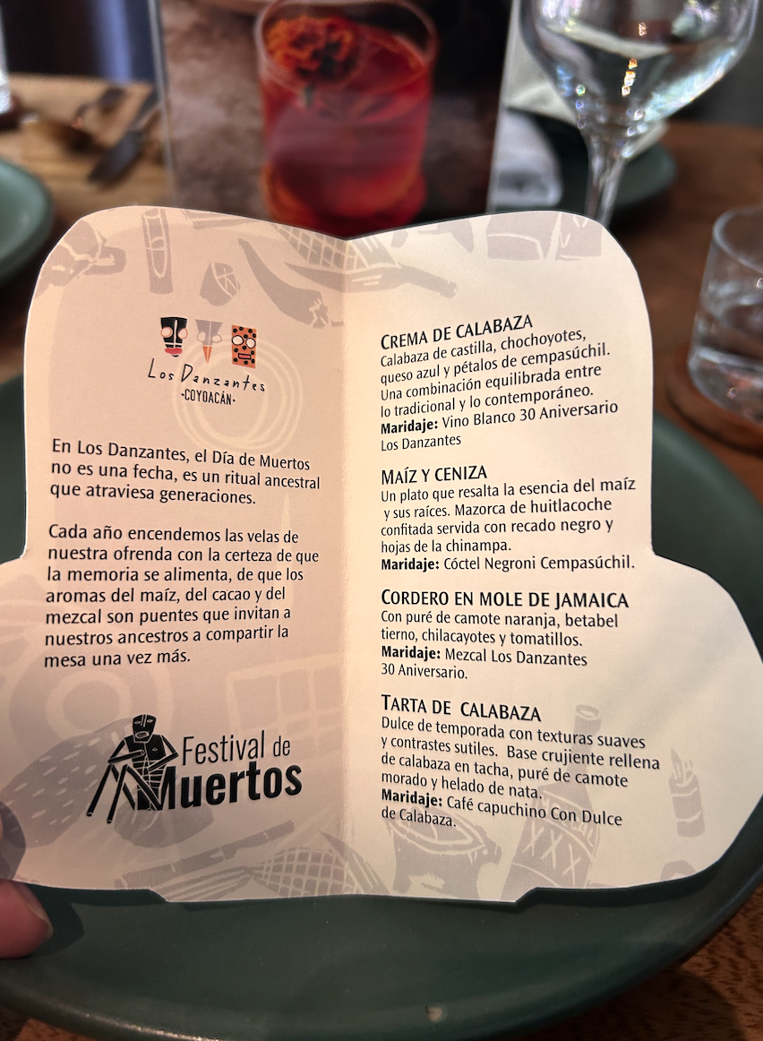 Festival de Muertos 2025 en Los Danzantes Coyoacán